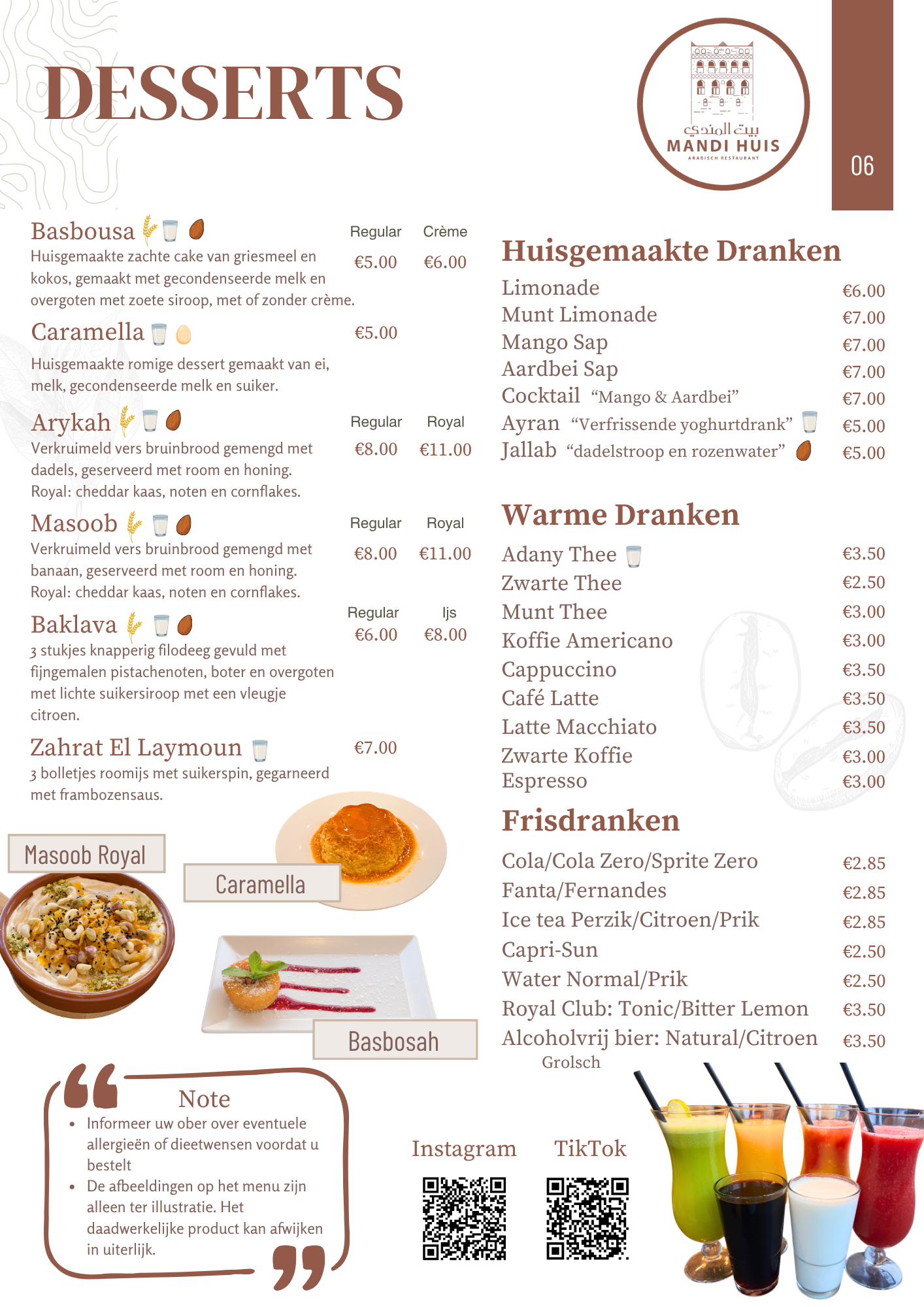 Nederlands Menu Pagina 4